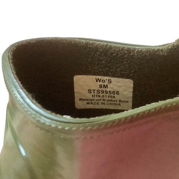 Sperry Women’s Walker Turf Rain Boots – Army Green (Size 8M) - Picture 9 of 9